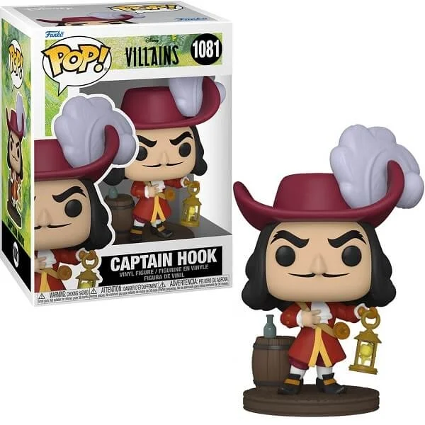 Φωτογραφία προϊόντος: Funko Pop! Disney: Peter pan - Captain Hook 1081 Vinyl Figure 2181435 889698573481 Funko Pop Disney Funko