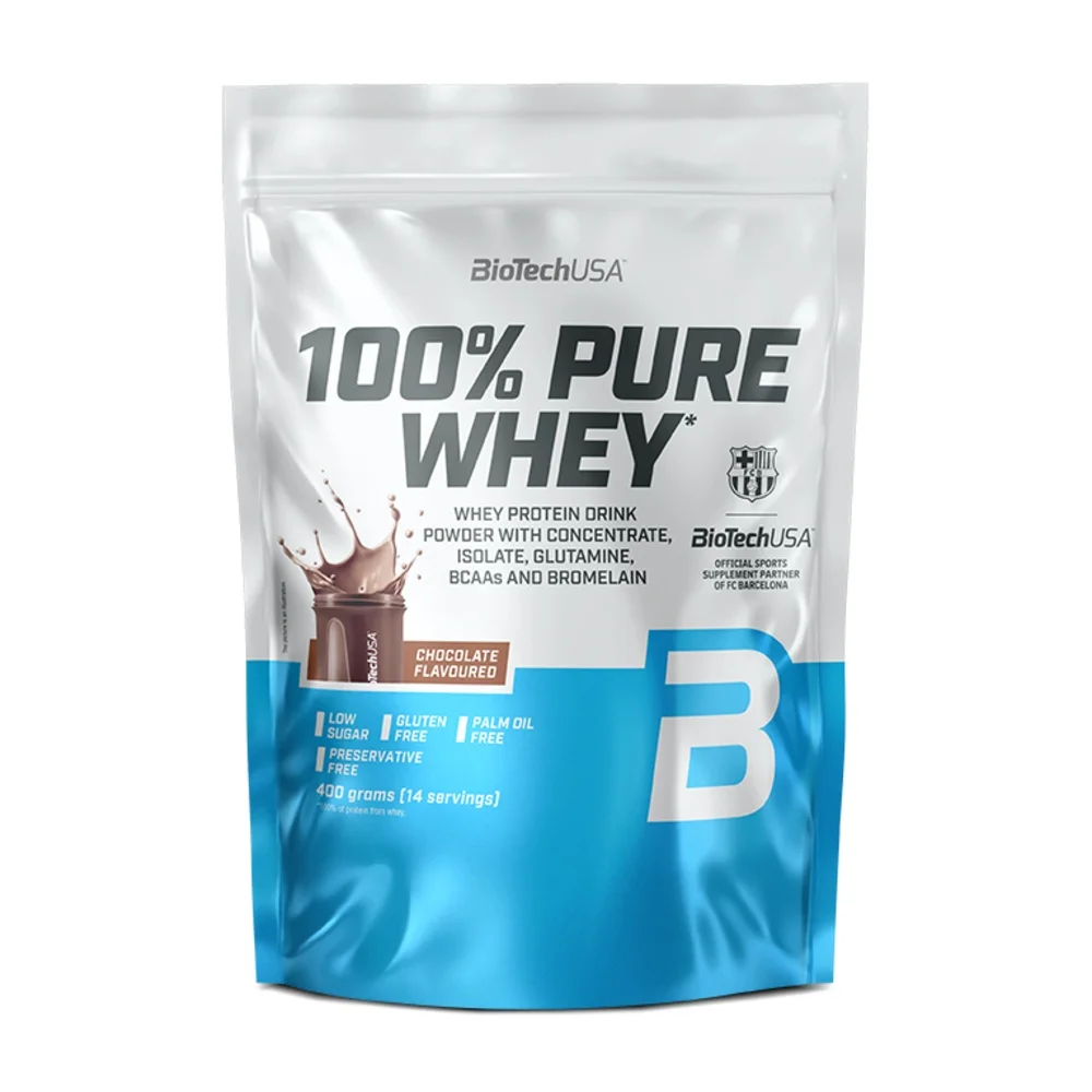 Φωτογραφία προϊόντος: 100% Pure Whey (400 gr) BioTechUsa (Bourbon Vanilla)