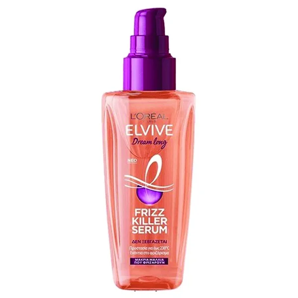 Φωτογραφία προϊόντος: L'Oreal Elvive Dream Long Frizz Killer Serum Μαλλιών Για Φριζάρισμα 100ml