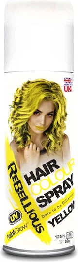 Φωτογραφία προϊόντος: Paintglow Προσωρινή Βαφή Μαλλιών σε Spray Yellow 125ml