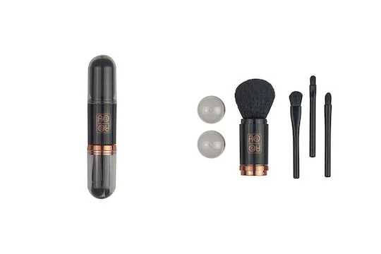 Φωτογραφία προϊόντος: Ro-Ro Accessories Επαγγελματικό Σετ με Πινέλα Μακιγιάζ από Συνθετική Τρίχα 4τμχ