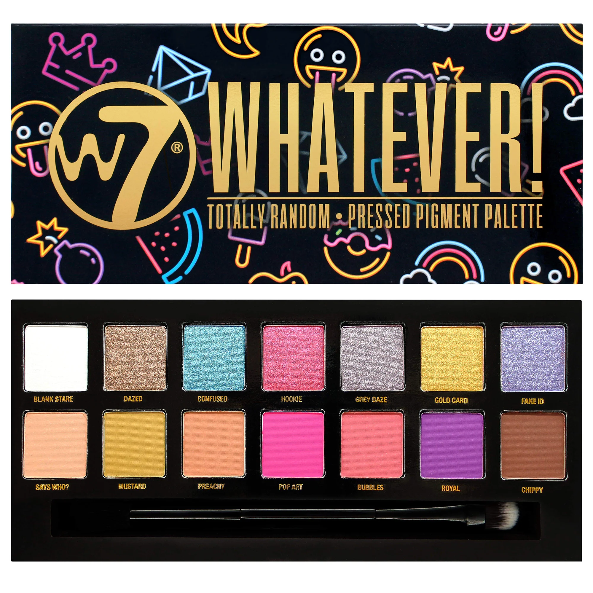 Φωτογραφία προϊόντος: W7 Cosmetics W7 Whatever! Eyeshadow Palette (10,5gr)