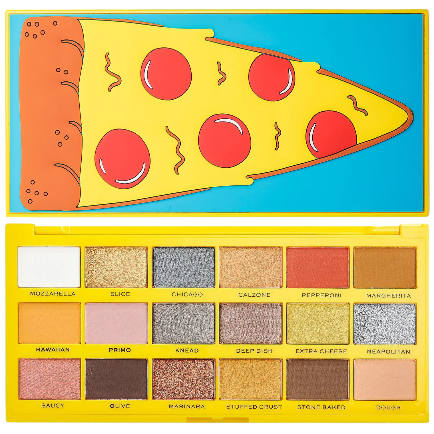 Φωτογραφία προϊόντος: Makeup Revolution I Heart Revolution Tasty Eyeshadow Palette - Pizza (22gr)