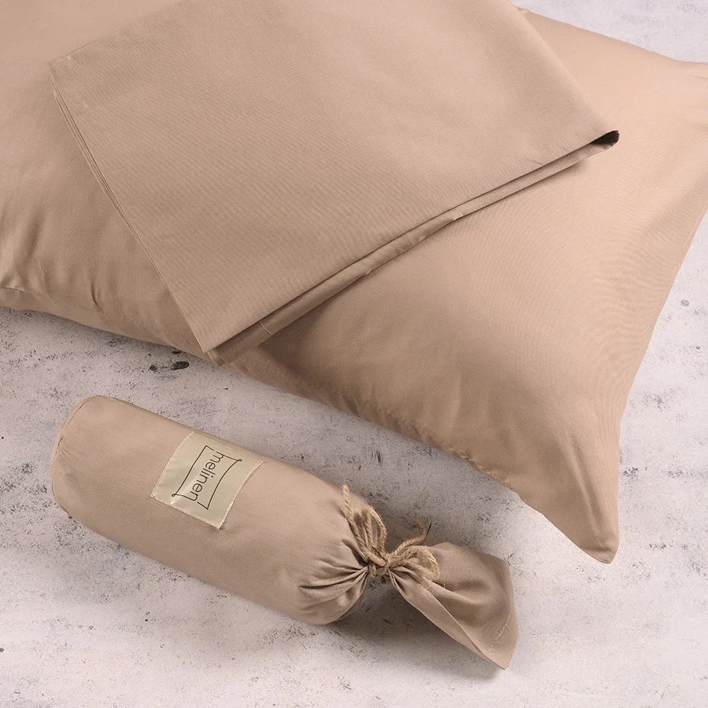 Φωτογραφία προϊόντος: Σεντόνι 160x200+32 Υπέρδιπλο Urban Line Melinen AW23-24 100% βαμβακερόΜε Λάστιχο- Beige