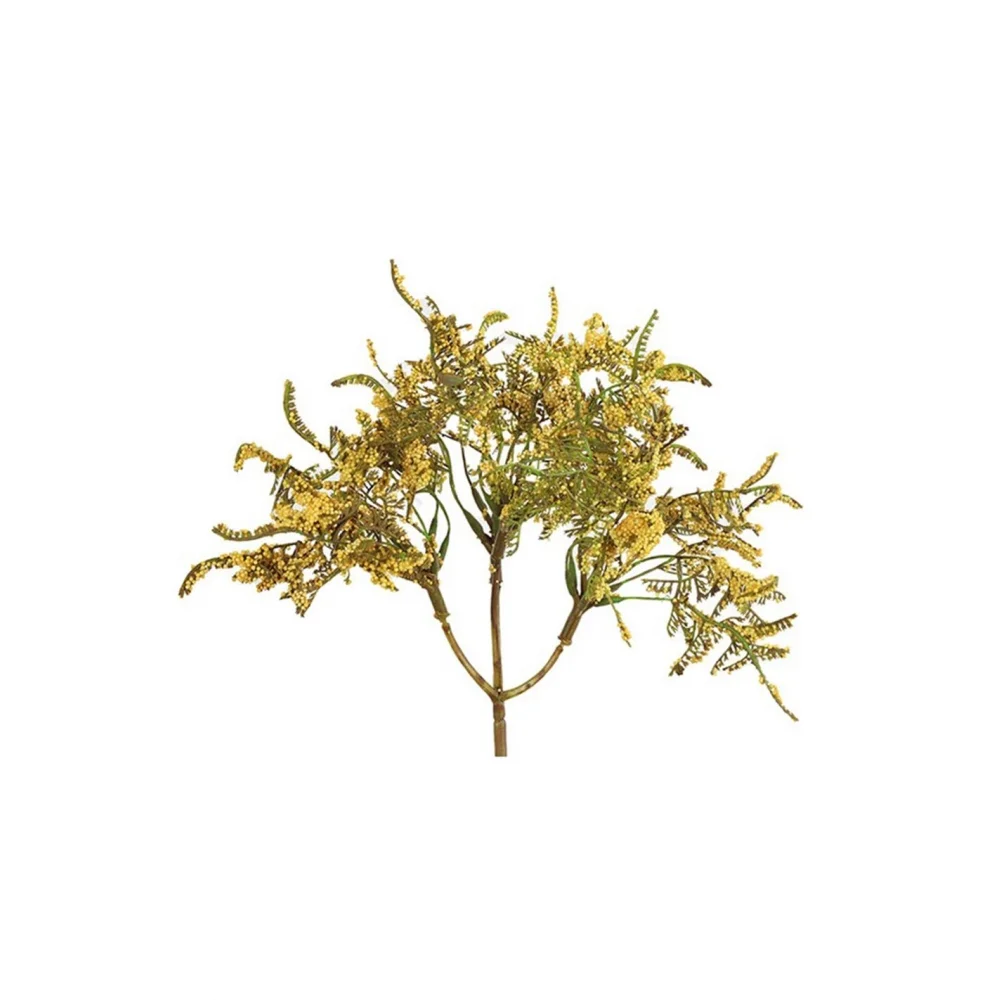 Φωτογραφία προϊόντος: Plastona Limonium λευκό κλαδί 41εκ.