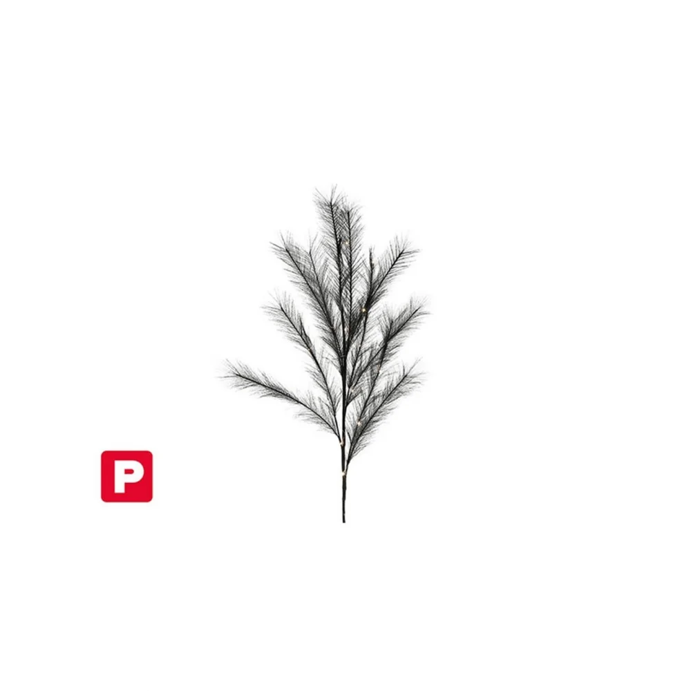 Φωτογραφία προϊόντος: Pampas μαύρο με LED 90εκ.