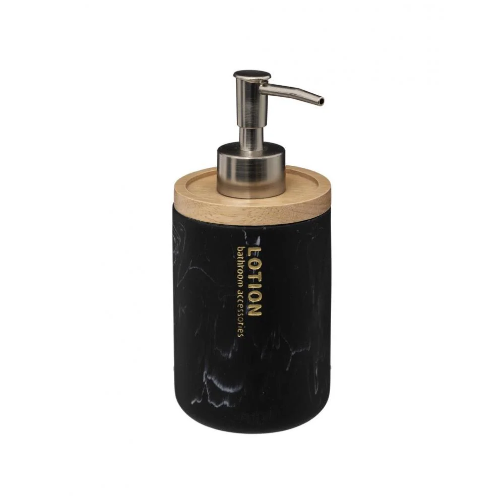Φωτογραφία προϊόντος: Plastona Dispenser κεραμ.με Bamboo μαύρο χρ. 270ml