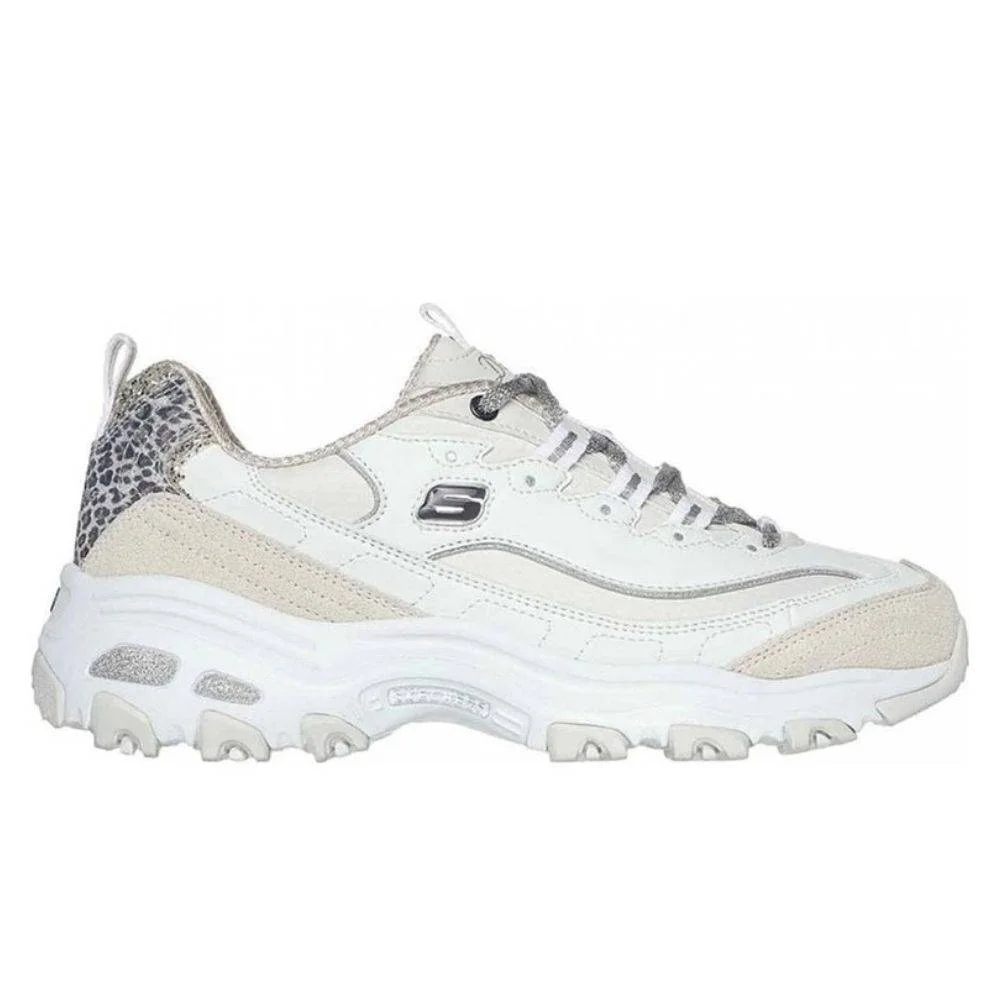 Φωτογραφία προϊόντος: SKECHERS D'LITES - Golden Chic White / Metallic Silver