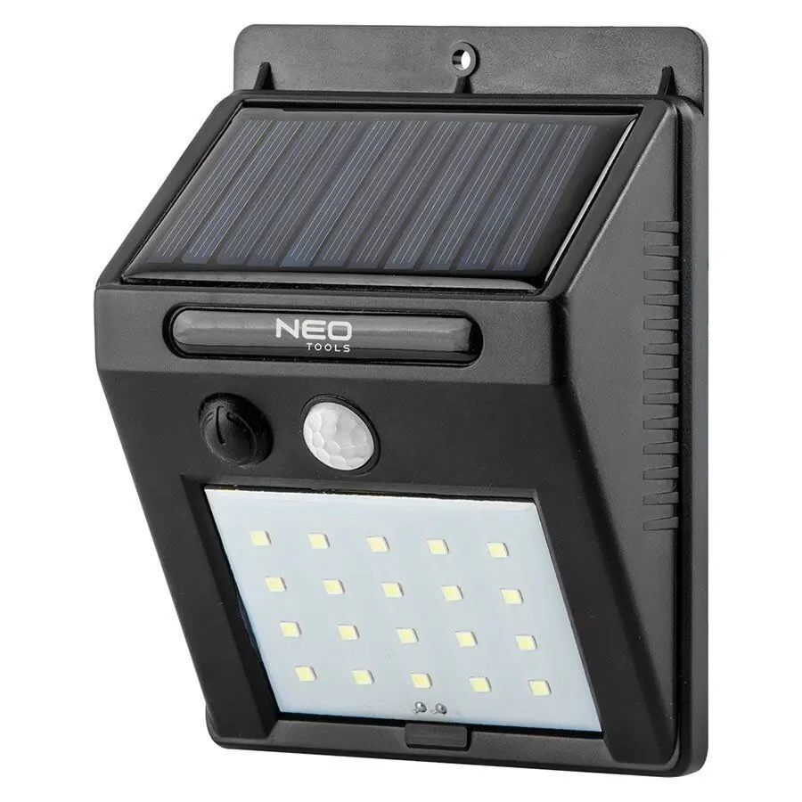 Φωτογραφία προϊόντος: NEO TOOLS Ηλιακός προβολέας LED με αισθητήρα κίνησης 99-055