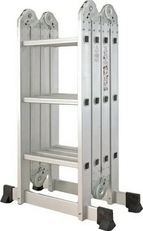 Φωτογραφία προϊόντος: Inox Kiss Πολυμορφική σκάλα αλουμινίου 4x3 Σκαλιά LAD603