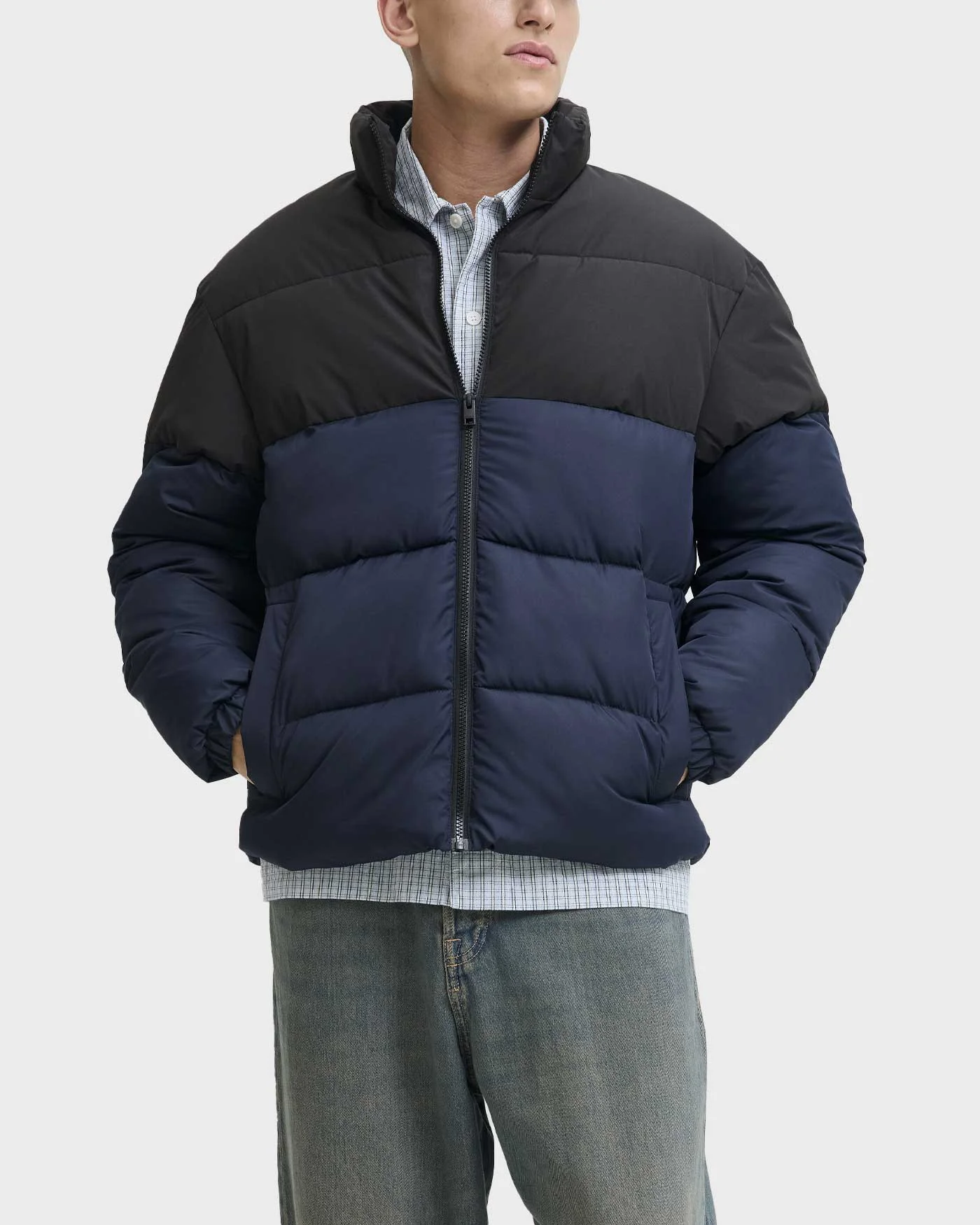 Φωτογραφία προϊόντος: JACK & JONES MAZE ΑΝΔΡΙΚΟ ΜΠΟΥΦΑΝ PUFFER - 12279686 ΜΠΛΕ