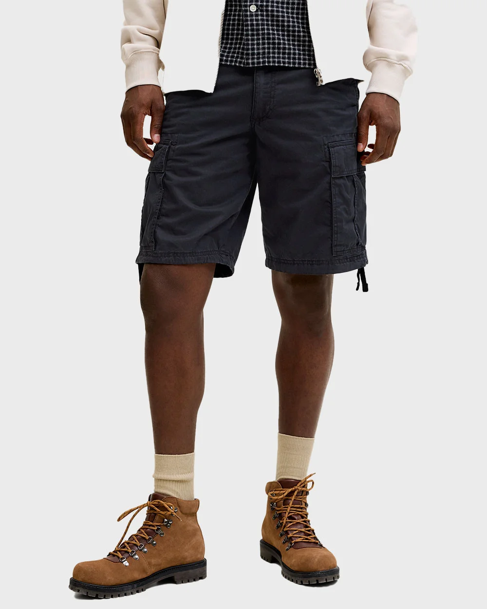 Φωτογραφία προϊόντος: JACK & JONES FRANK ΑΝΔΡΙΚΗ CARGO ΒΕΡΜΟΥΔΑ - 12291369 ΜΑΥΡΟ