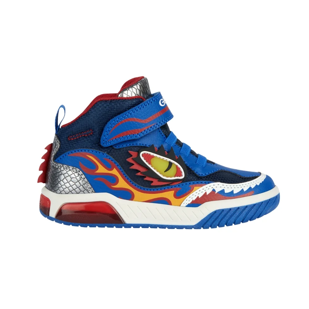 Φωτογραφία προϊόντος: Geox Παιδικά Sneakers High Πολύχρωμα με φωτάκια Inek Boy
