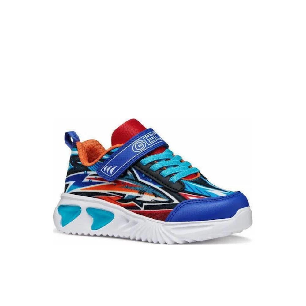 Φωτογραφία προϊόντος: Geox Assister Παιδικά Sneakers Ανατομικά με Φωτάκια Μπλε J45DZB02ACEC0685