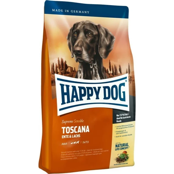 Φωτογραφία προϊόντος: Ξηρα τροφη σκυλου Happy Dog Toscana 12.5kg