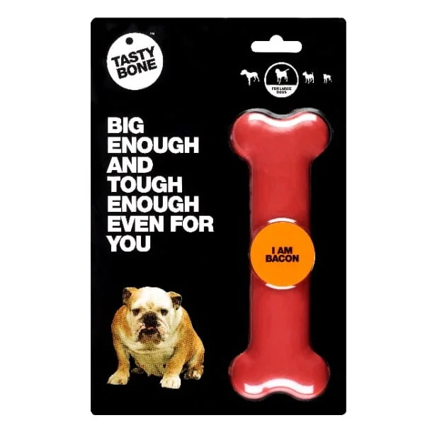 Φωτογραφία προϊόντος: Κόκκαλο σκύλου Tasty Bone Bacon Nylon L 17cm