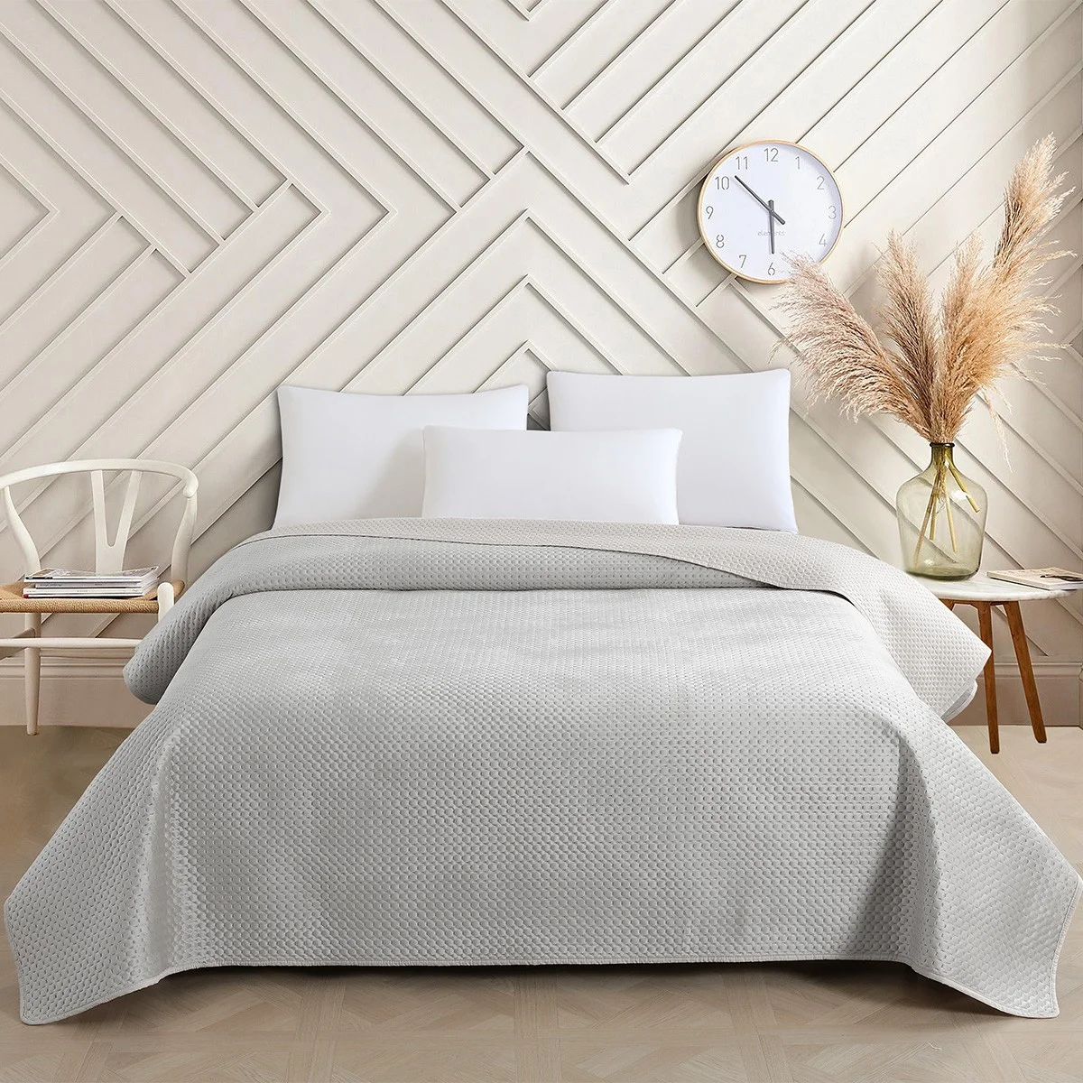 Φωτογραφία προϊόντος: Melinen Home Κουβερλι King Size Omnia Grey (260Χ240) 260X240