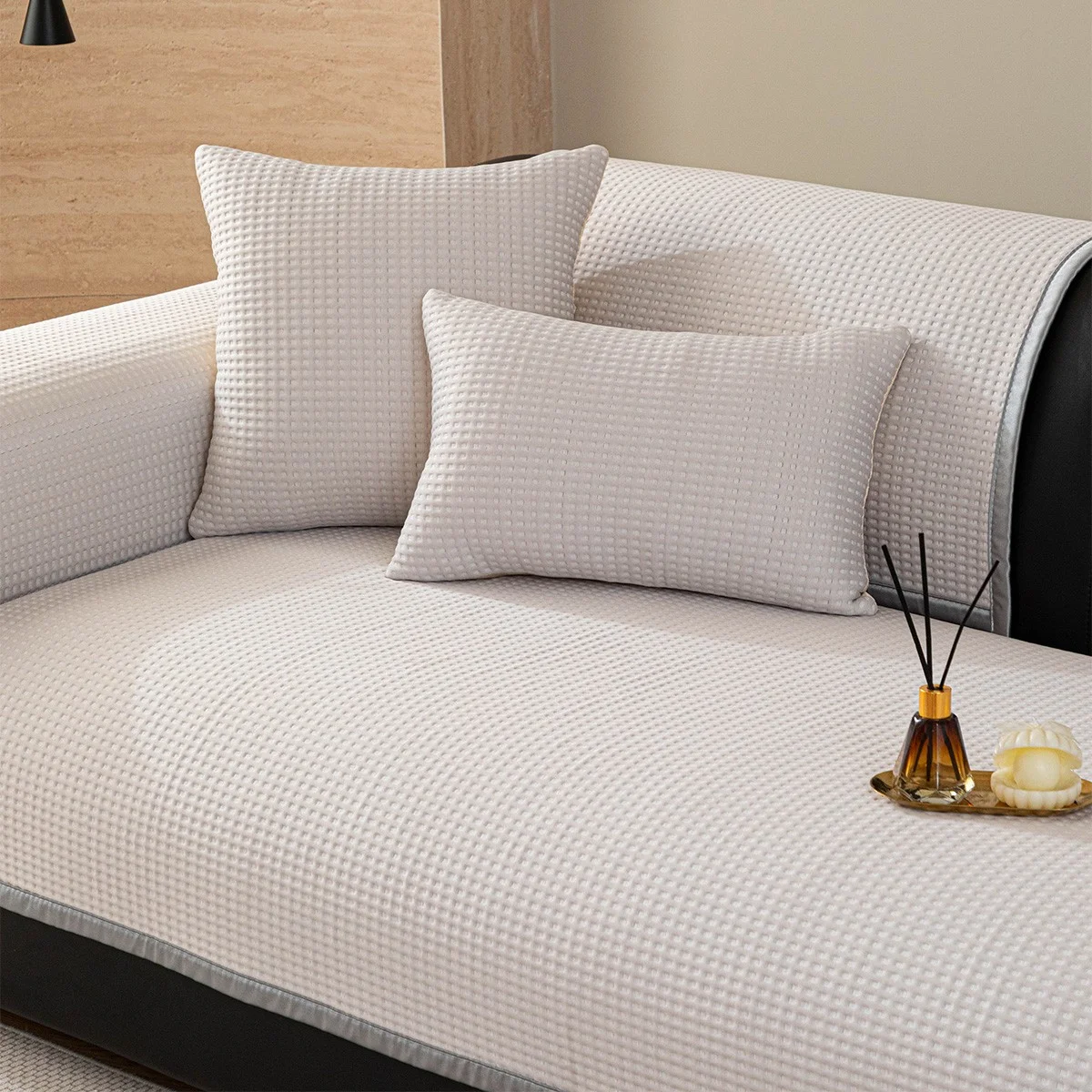 Φωτογραφία προϊόντος: Melinen Home Ανωστρωμα Καναπε August Silver (90X160) 90X160