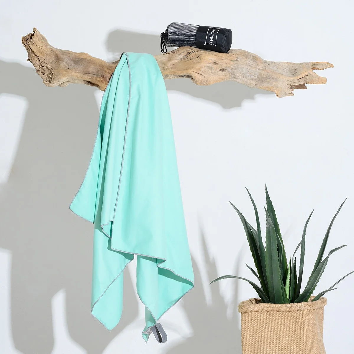 Φωτογραφία προϊόντος: Melinen Home Πετσετα Microfiber Gym Aqua (50Χ90) 50Χ90