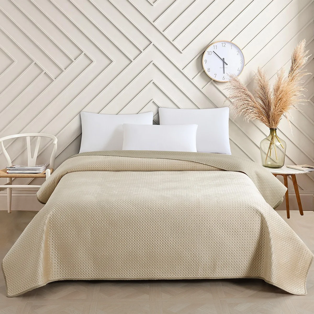 Φωτογραφία προϊόντος: Melinen Home Κουβερλι King Size Omnia Greige (260Χ240) 260X240