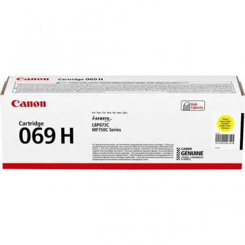 Φωτογραφία προϊόντος: Canon Toner CRG 069H Y