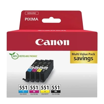 Φωτογραφία προϊόντος: Αναλως CANON CLI-551 C/M/Y/BK MULTI