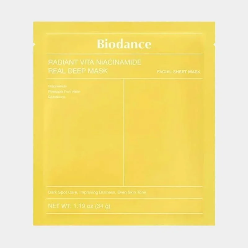 Φωτογραφία προϊόντος: Radiant Vita Niacinamide Real Deep Mask 1pc - Biodance
