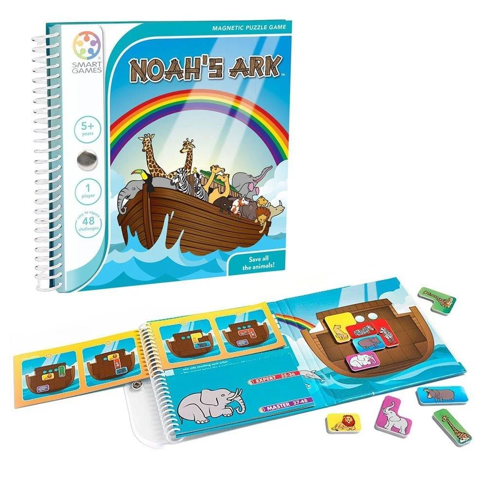Φωτογραφία προϊόντος: Smart Games Smartgames επιτραπέζιο μαγνητικό Η κιβωτός του Νώε (48 challenges)