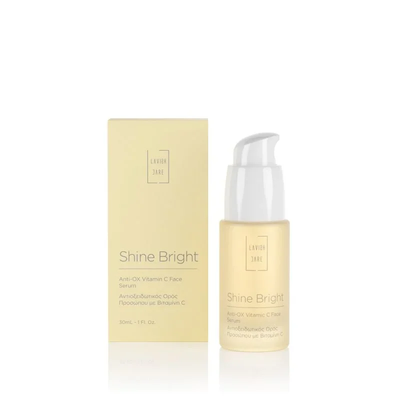 Φωτογραφία προϊόντος: LAVISH CARE Shine Bright Anti-OX Vitamin-C Face Serum Ενυδατικός Ορός Προσώπου 30ml