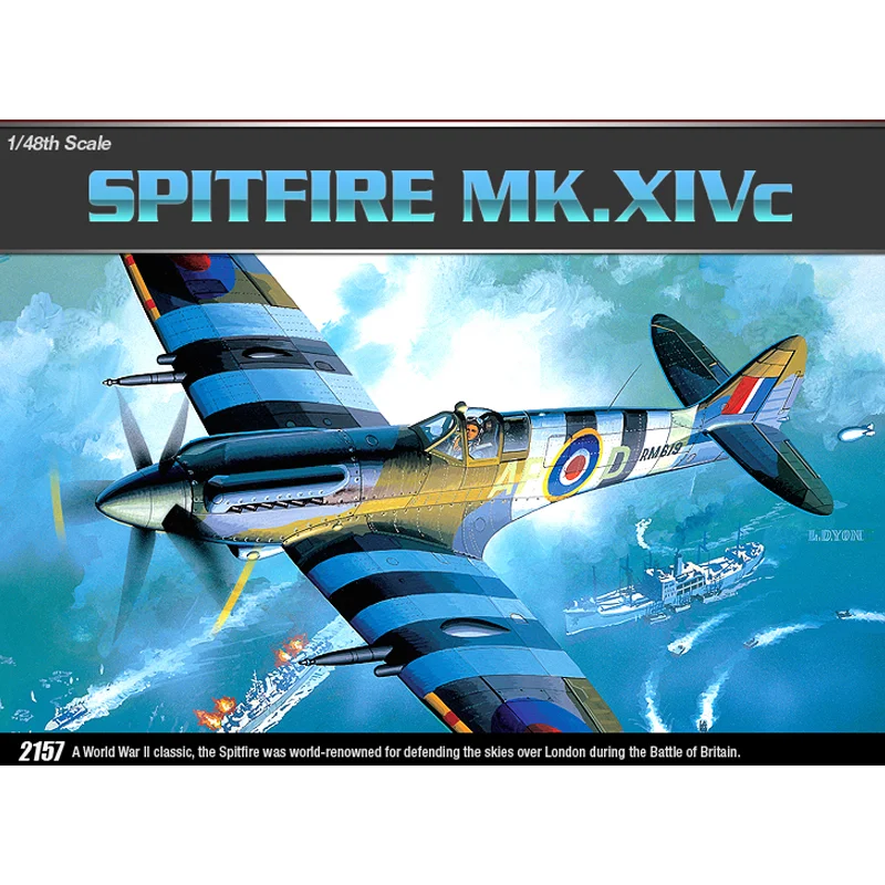 Φωτογραφία προϊόντος: Academy 1/48 Spitfire Mk.XIVc (12274) 18832