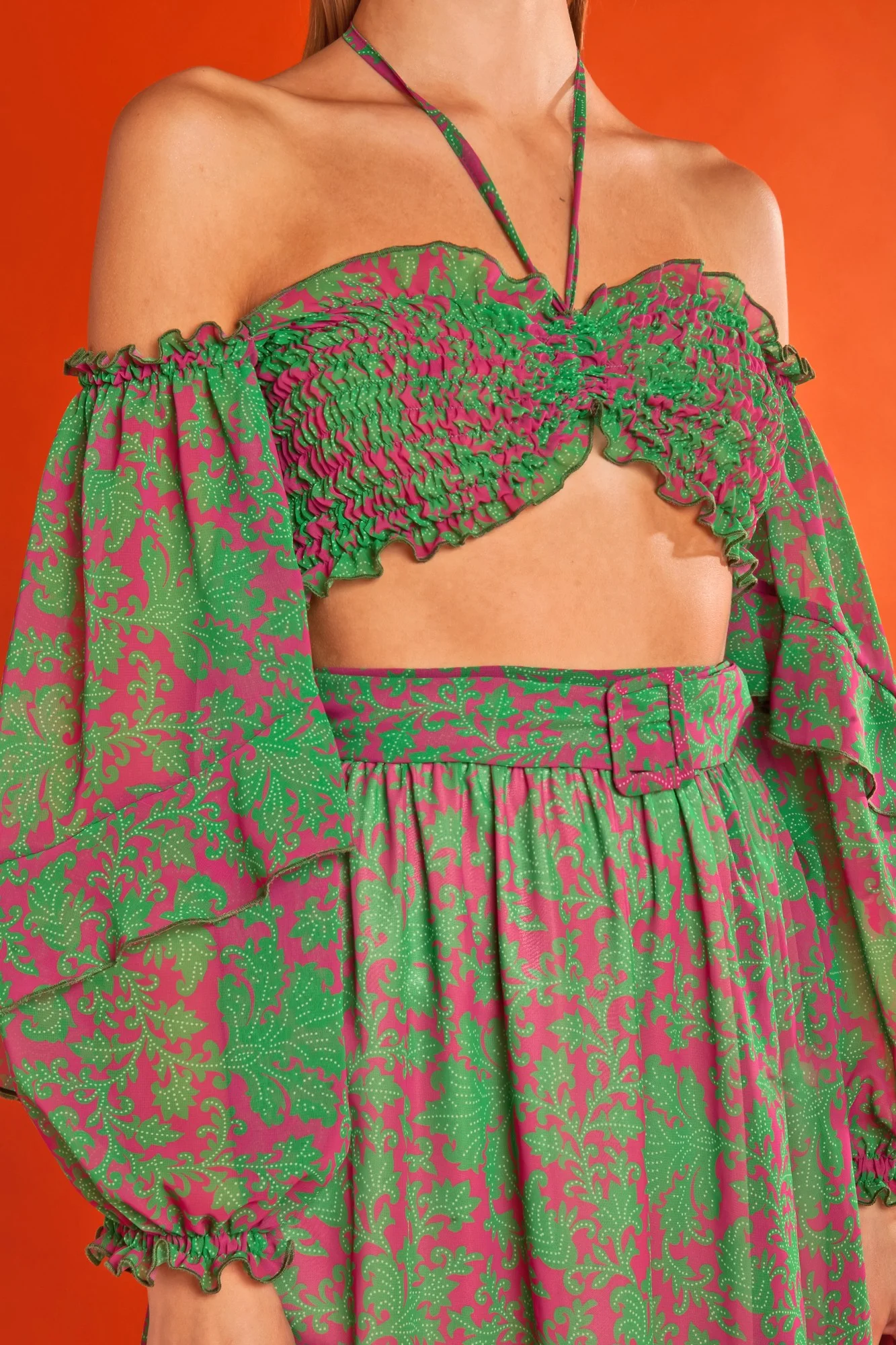 Φωτογραφία προϊόντος: Siwa Green + Purple Top Mallory The Label
