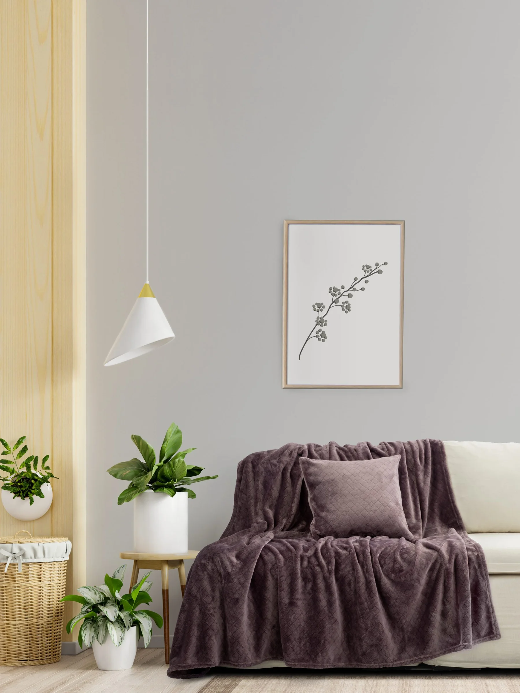 Φωτογραφία προϊόντος: Ριχτάρι Τριθέσιο 180X300 Kocoon Cosy - Gray