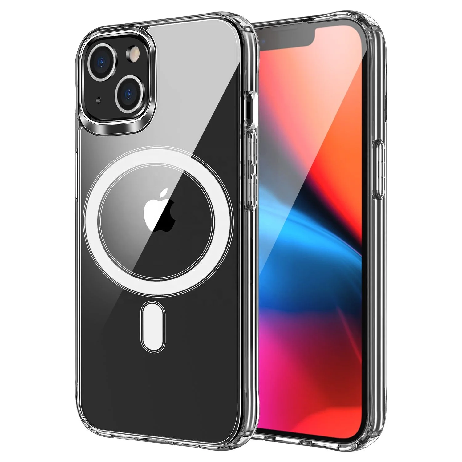 Φωτογραφία προϊόντος: . CLEAR MAG COVER (MID) case compatible with MagSafe for IPHONE 16 Pro Max transparent