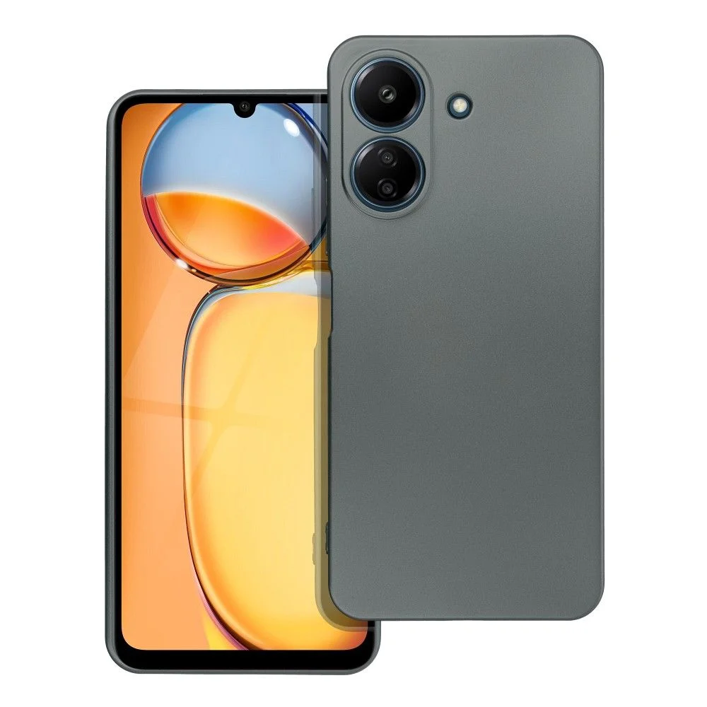Φωτογραφία προϊόντος: . METALLIC Case for XIAOMI Redmi 13C grey