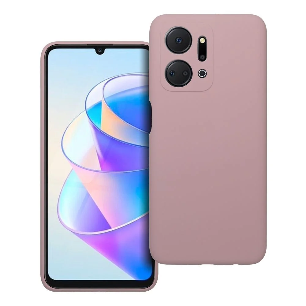 Φωτογραφία προϊόντος: . Case SILICONE 2mm for HONOR X7A sand pink