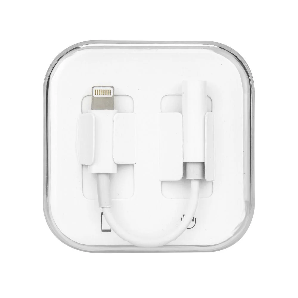Φωτογραφία προϊόντος: . Adapter HF/audio for iPhone Lightning 8-pin do Jack 3,5mm in BOX (female)