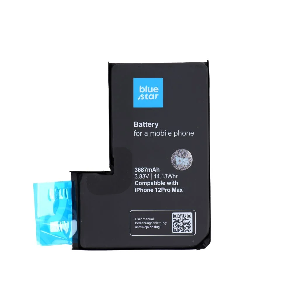 Φωτογραφία προϊόντος: . BLUE STAR HQ battery without BMS for IPHONE 12 Pro Max 3687 mAh