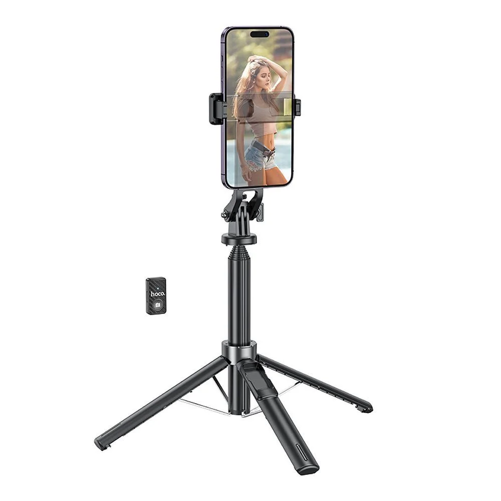Φωτογραφία προϊόντος: . HOCO selfie stick tripod + remote control K21 black