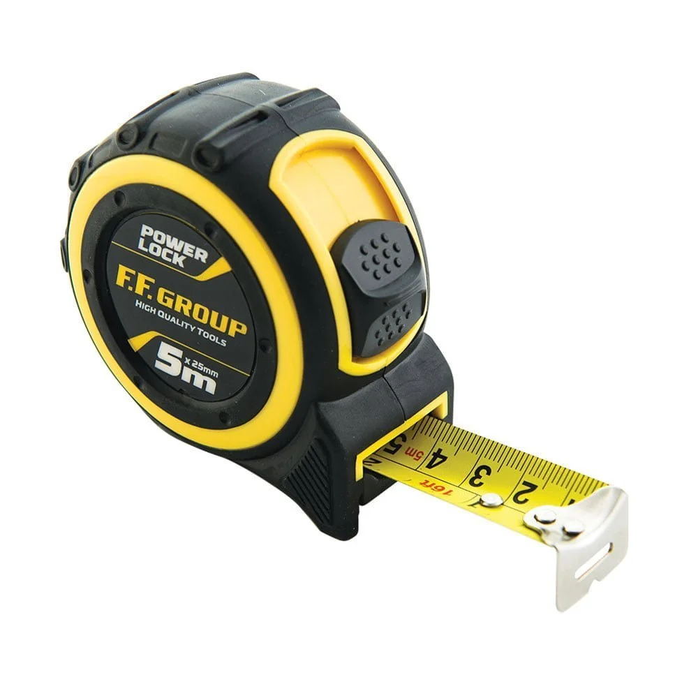 Φωτογραφία προϊόντος: F.F. Group Μέτρο Ρολό 5m Power Lock - 38265