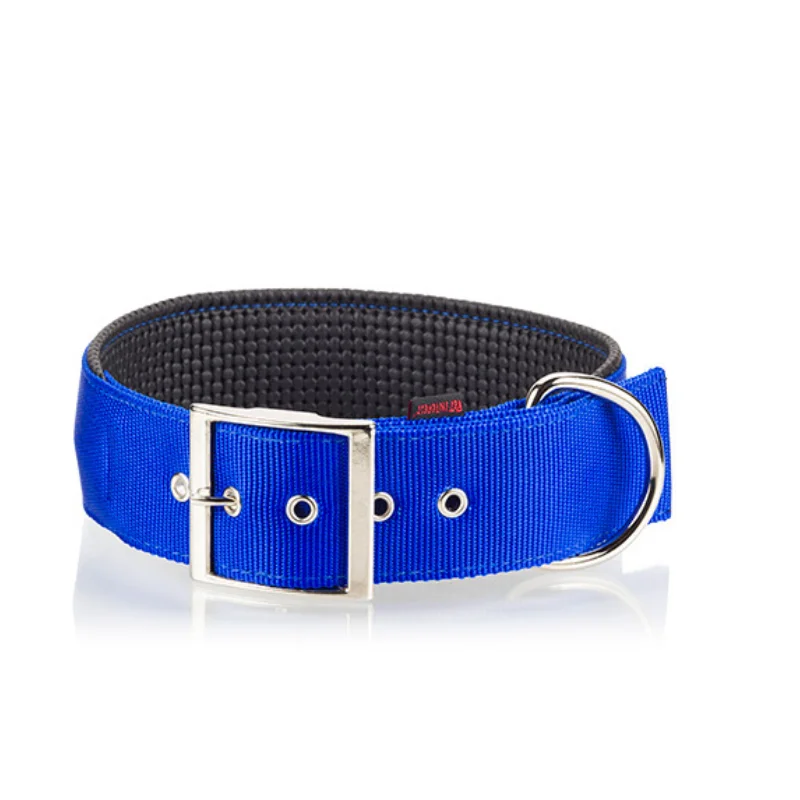 Φωτογραφία προϊόντος: Pet Interest Κολάρο Σκύλου - Dog Collar Neoprene Metal Buc || Blue 6XL 3,8mm x 80cm