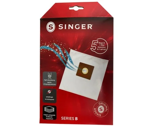 Φωτογραφία προϊόντος: Σακούλεs Σκούπαs (Singer Original) Series-B 230269001