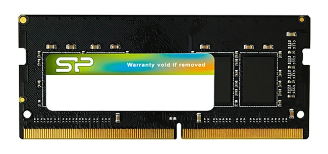 Φωτογραφία προϊόντος: SILICON POWER μνήμη DDR4 SODimm SP016GBSFU266X02, 16GB, 2666MHz, CL19