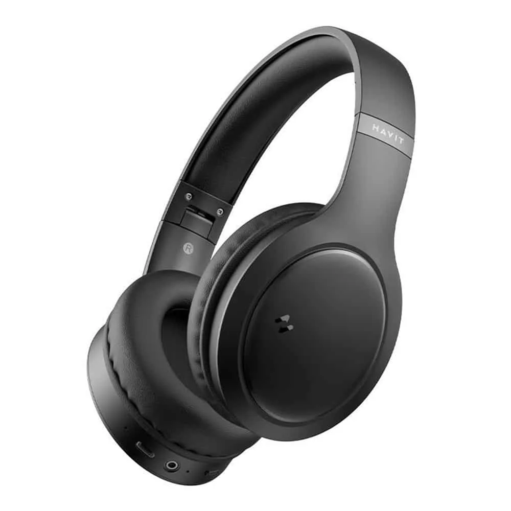 Φωτογραφία προϊόντος: Havit - Wireless Headphones (h633bt) - Bluetooth 5.1, 350mAh, Multipoint, HD Stereo Sound - Black