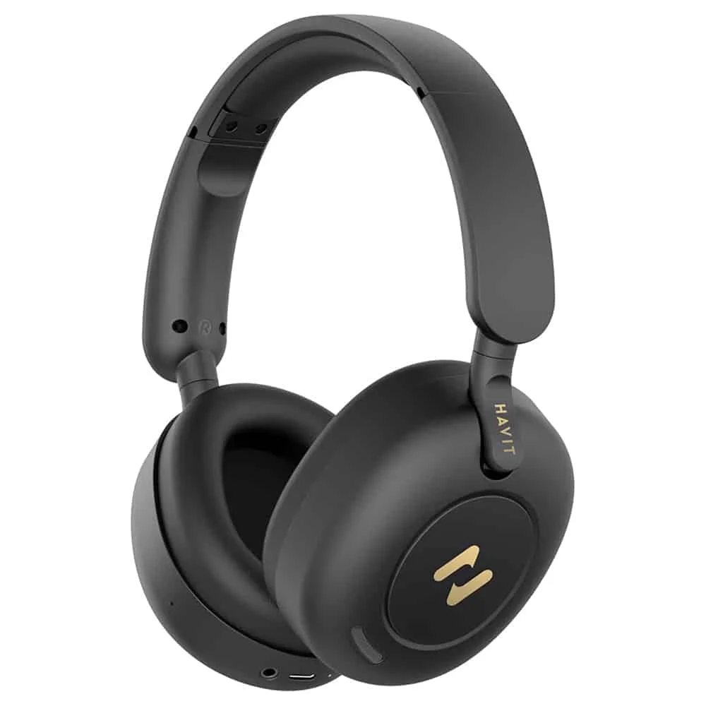 Φωτογραφία προϊόντος: Havit - Wireless Headphones (h655bt Pro) - With Case, Bluetooth 5.3, Noise Cancelling, Multipoint, Hi-Res, 700mah - Black