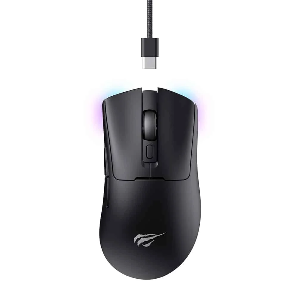 Φωτογραφία προϊόντος: Havit - Wireless Gaming Mouse (ms966wb) - 2.4ghz, 800/1600/2400/3200/6000/10000 Dpi, 500mah - Black