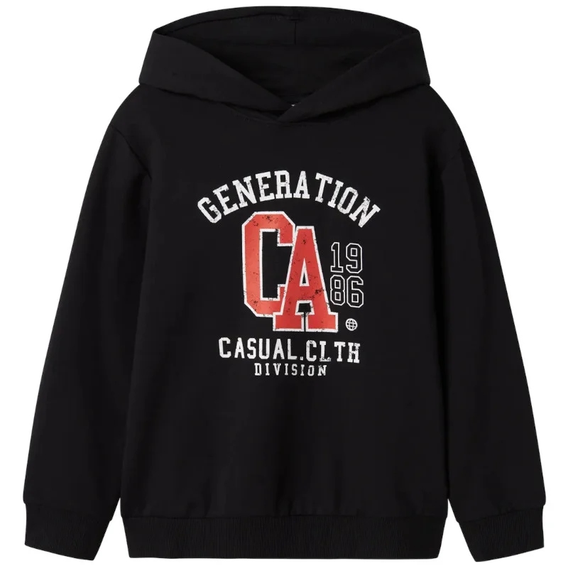 Φωτογραφία προϊόντος: Μπλούζα παιδική Name It Hoodie VUGO Black Generation