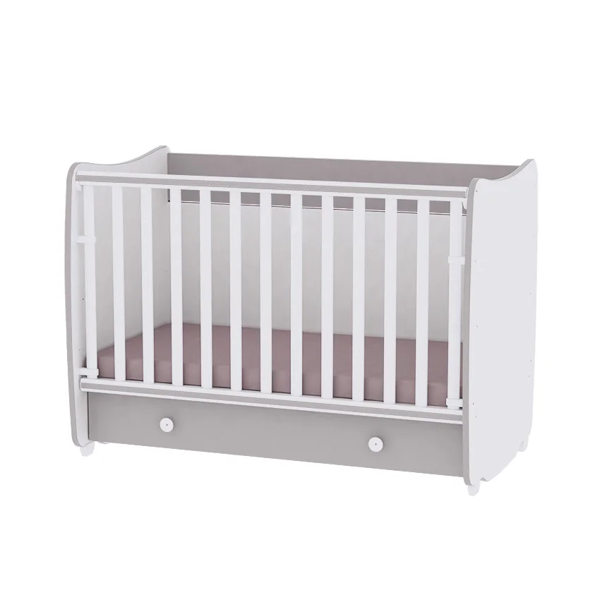 Φωτογραφία προϊόντος: LORELLI - BED DREAM NEW 60/120 COLOUR WHITE/STRING - 10150420037A (Δώρο Στρώμα Αφρού Lorelli)