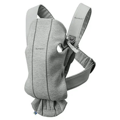 Φωτογραφία προϊόντος: Μάρσιπος “Mini 3D Jersey Light Grey” BabyBjörn