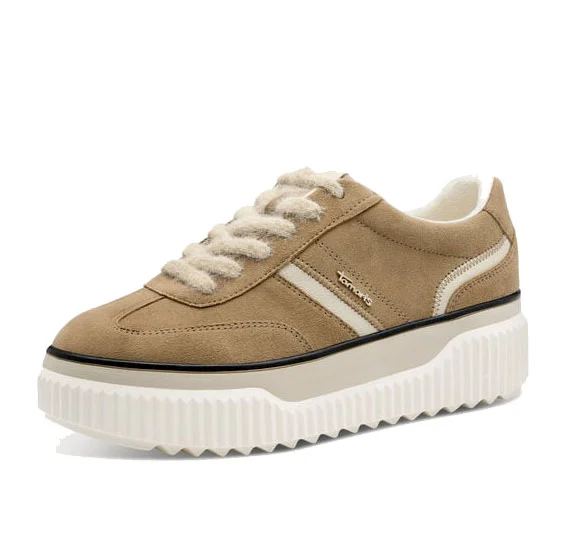 Φωτογραφία προϊόντος: Γυναικεία Sneakers Tamaris 23753 Κάμελ Δέρμα