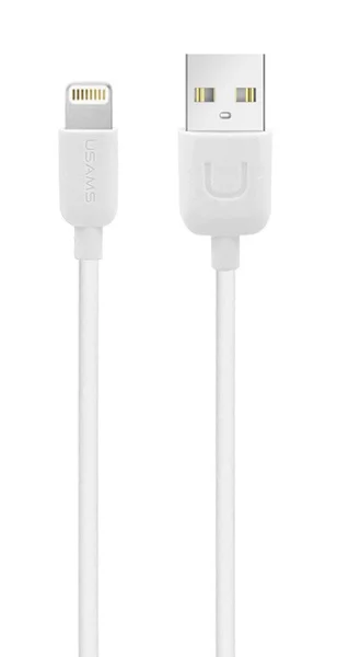 Φωτογραφία προϊόντος: USAMS καλώδιο Lightning σε USB US-SJ097, 10.5W, 1m, λευκό